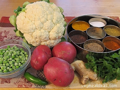 Aloo Gobi Ingredients