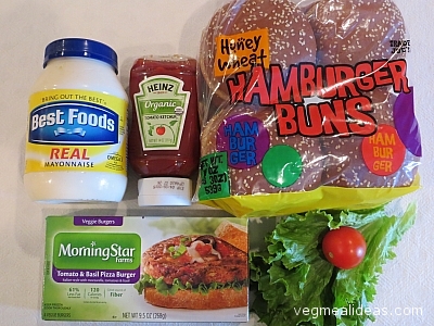 Veggie Burger Ingredients