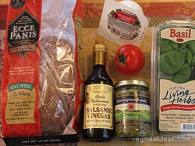 Caprese Sandwich Ingredients