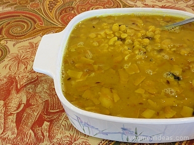 Cholar Dal Dish