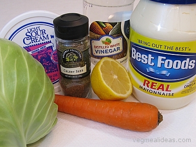 Coleslaw Ingredients