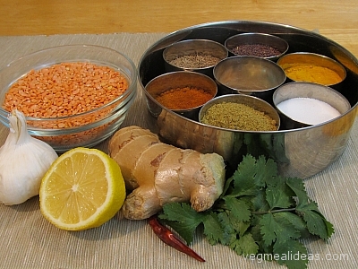 Dal Ingredients