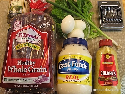 Egg Salad Sandwich Ingredients