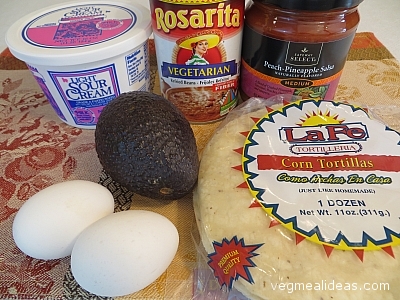 Huevos Rancheros Ingredients