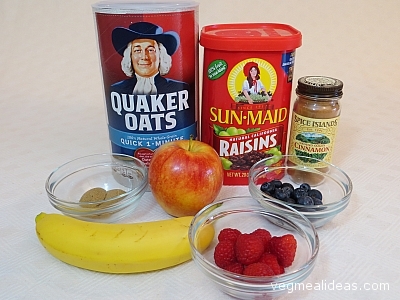 Oatmeal Cereal Ingredients