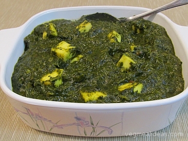 Palak Paneer Dish