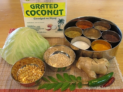 poriyal Ingredients