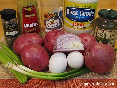 Potato Salad Ingredients