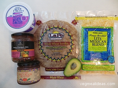 Quesadilla Ingredients