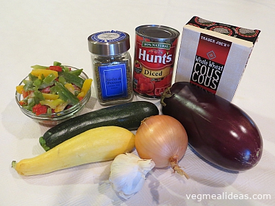 Ratatouille Ingredients