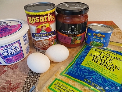 Spanish Omelet Ingredients