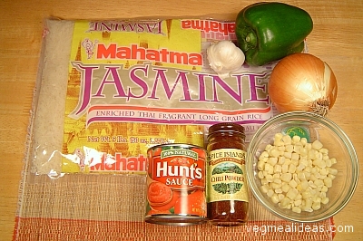 Spanish Rice Ingredients