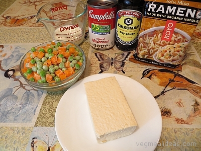 tofu-ala Ingredients