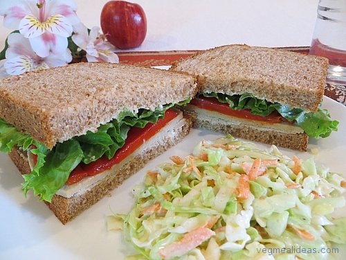 Veggie Turkey Sandwich