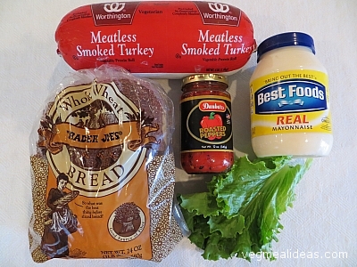 Veggie Turkey Sandwich Ingredients