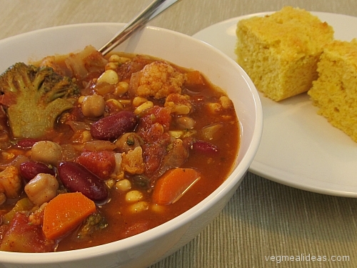 Vegetable Chili Meal