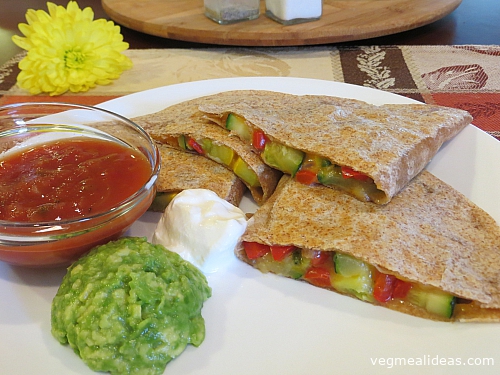 Vegetable Quesadilla